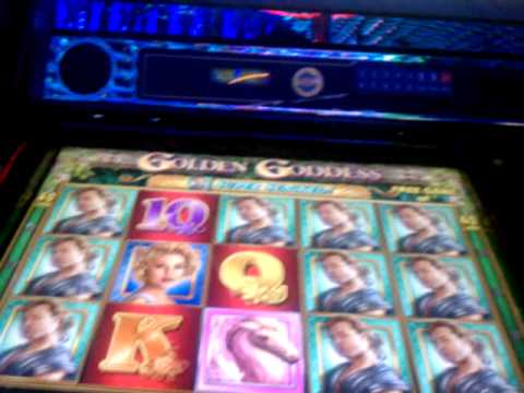 Golden goddess slot machine big win lady youtube kenny